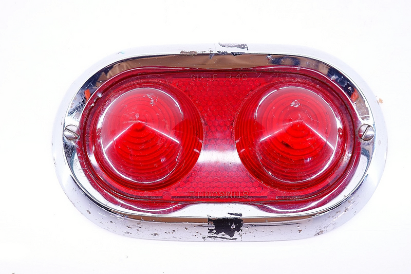OEM 1950 - 1952 Buick Guide R 40 Lens STIMSONITE Tail Lamp Lens & BEZEL C53-39