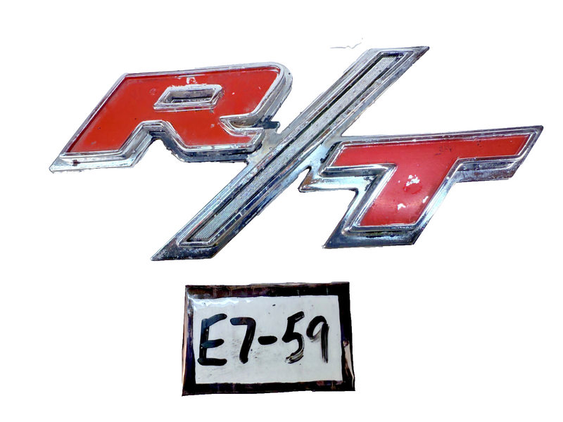 OEM Mopar 1969 Dodge Charger Coronet R/T Quarter Panel Emblem LH RH 69 E7-59