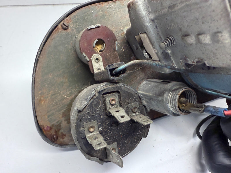 Vintage Stewart Warner Gauge Panel CLUSTER DASH SCTA Hot Rod Speedometer B41