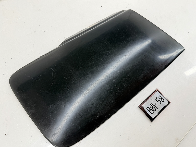 USED 1985 - 1986 Mustang Blackout Smoke Passenger Headlight Cover B81