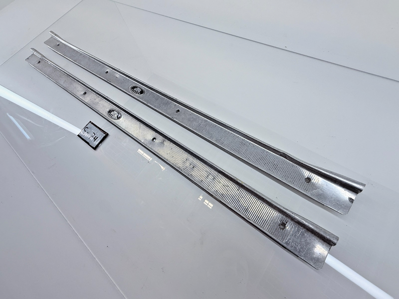 OEM 1964 - 1967 GM A BODY CHEVELLE GTO LEMANS CUTLASS 2 Dr Jam Sill Plates S-74