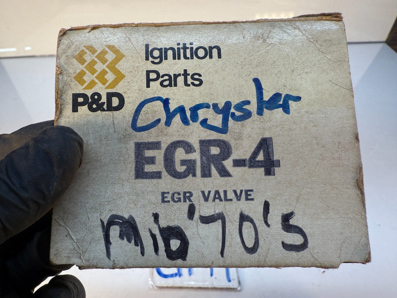 NOS P&D 1974-1976 DODGE EC-838 EGR Valve 74 75 76 C17-14