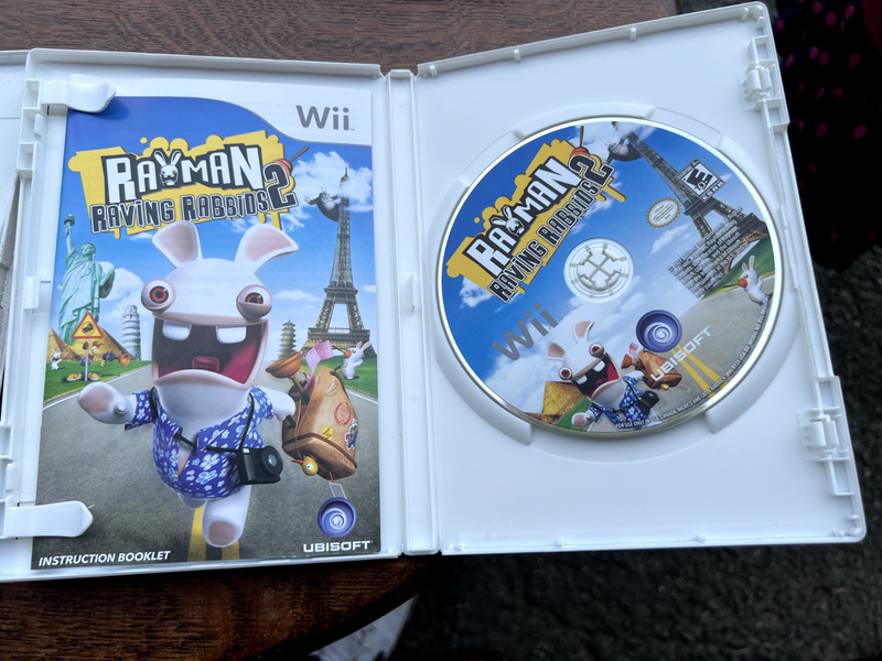 Nintendo Wii Game Lot-5 Bundle Play, Zumba, Rayman, Biggest Looser, Army Men HB1