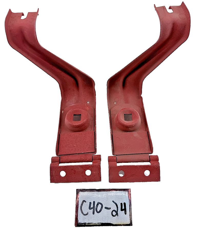 Original G503 Ford GPW Willys Jeep MB Swing-Up Headlight Brackets C40-24