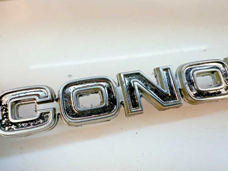 75 - 80 Ford OEM D5UB-1125632-A Econoline Van Rear Quarter Panel Emblem B32-281