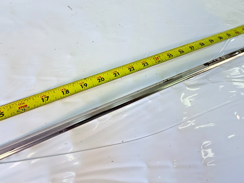 OEM 1960 IMPALA CONVERTIBLE 2 DOOR Quarter PAINT DIVIDER TRIM MOULDING LH S1-53