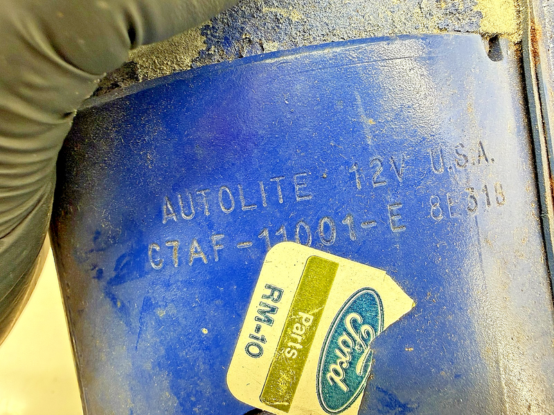NOS 1967 - 1976 Ford Mustang Galaxie F-100 I6 Starter Motor C7AF-11001-E C62-1