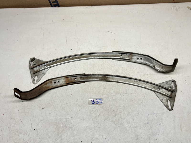 1968-1969 Torino GT Fastback Quarter Window Glass Guide Track RH LH PAIR 69 B33