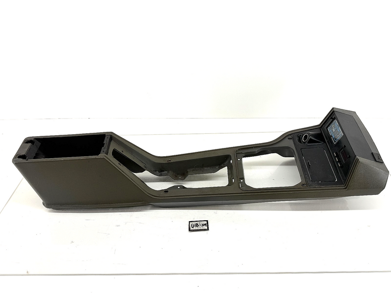 OEM 1979 - 1986 FORD MUSTANG CENTER CONSOLE AND INFORMATION CENTER CLOCK ARMREST