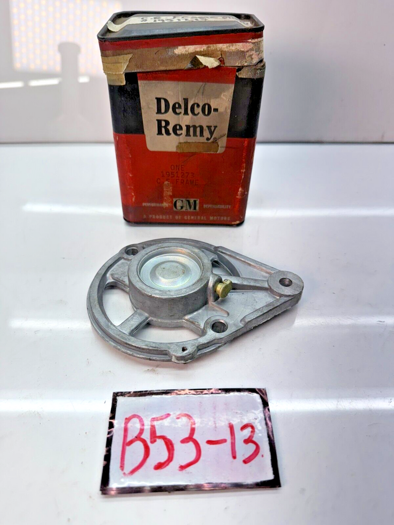 NOS Delco Remy GM Chevrolet Generator Motor C.E. Frame 1951273 B53-13
