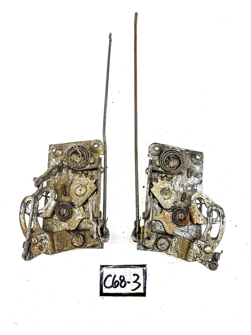 OEM 1964 - 1966 FORD FALCON MUSTANG DOOR LATCH PAIR LH RH C78-3