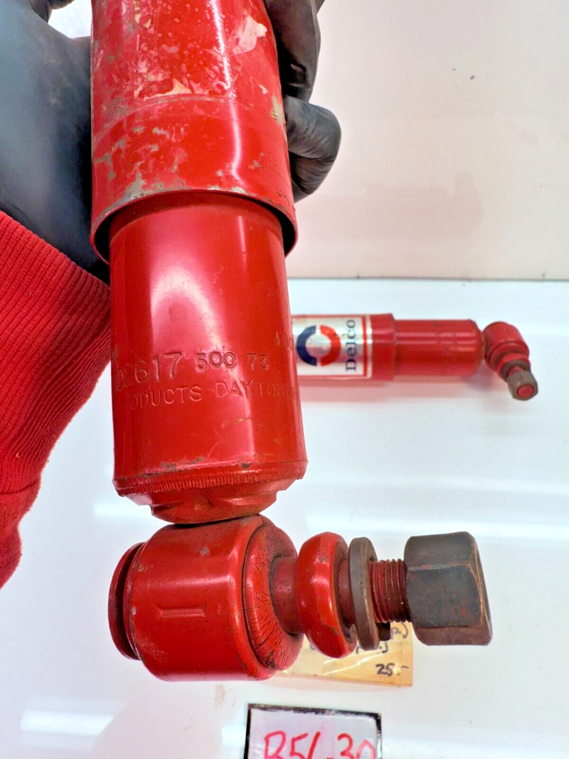 NOS VINTAGE DELCO GM BIG D REAR Shocks 1968 - 1969 CHEVELLE F-85 PRIX B56-30