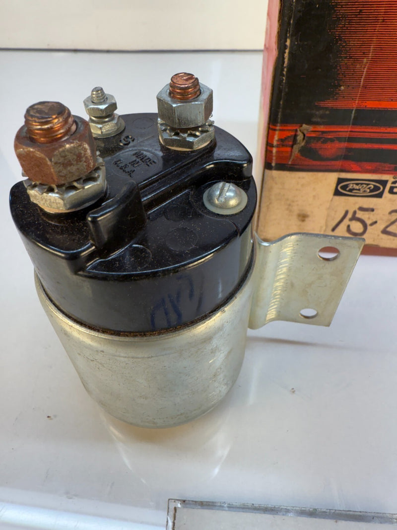 NOS AUTOLITE STANDARD SS-201 SOLENOID SWITCH 12V 1955-56 CHEVY CORVETTE C17-2