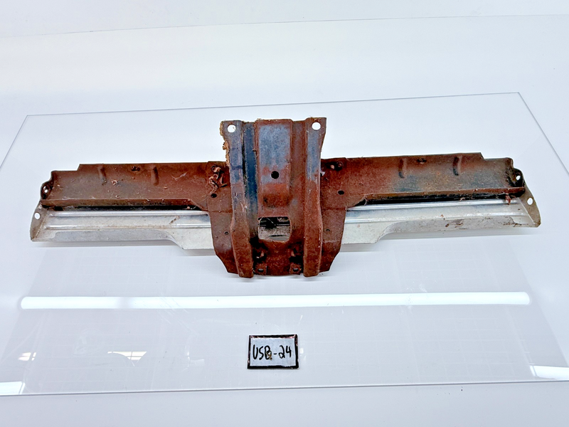 1964 Chevy Impala Belair Biscayne Front License Plate Panel Filler & Bracket U5B