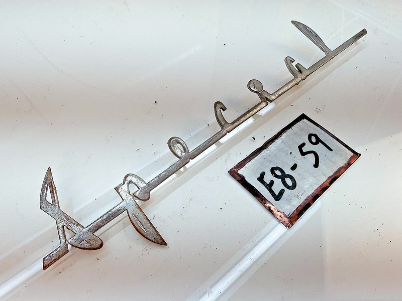 VINTAGE Original 1941 1942 PACKARD SPECIAL SCRIPT EMBLEM Badge E8-59
