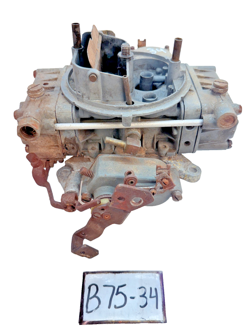 OEM Ford 391 Ci Holley List 6820 Governor Truck Carburetor D4TE-9510-ANA B75-34