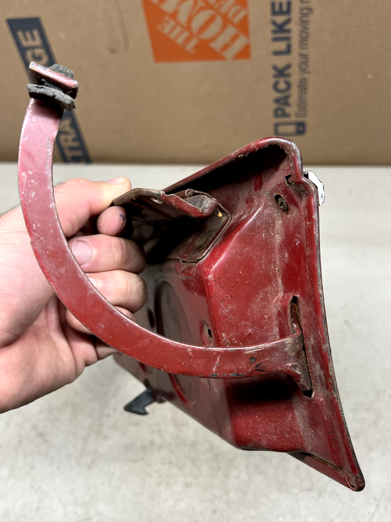 1965 1966 Chevy Impala Glove Box Door Hinge Emblem Belair glovebox 65 66 B36-4