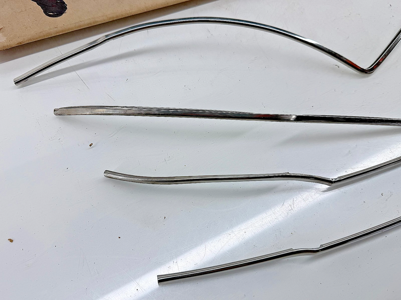 NOS ORIGINAL 1968 FORD FALCON DOOR EDGE GUARDS KIT 4 DOOR C8DZ-5420910-A B41-19