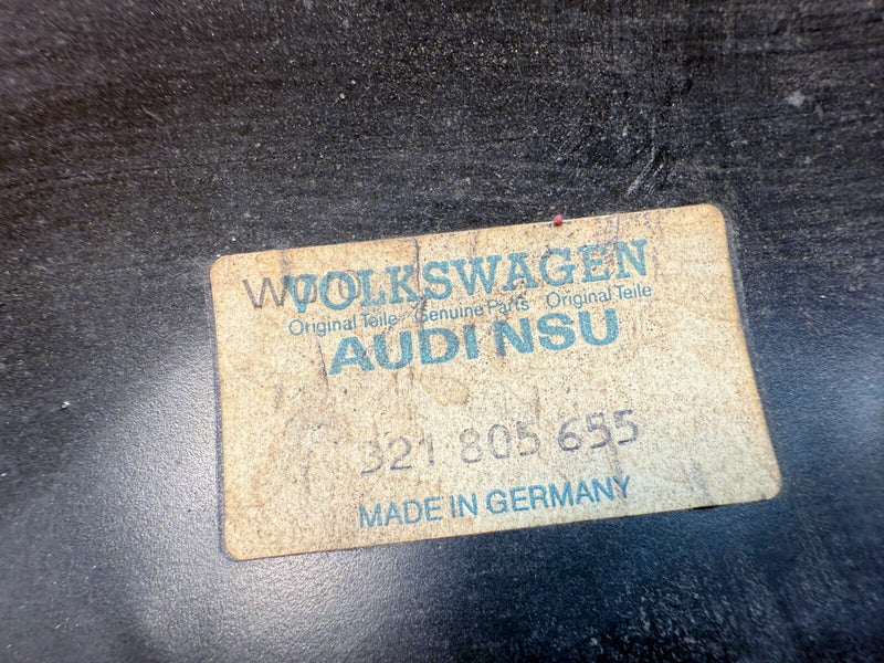 OEM 1984 Audi 80 90 Avant Gearbox Heat Shield Sound Insulation 321863817 C7-5