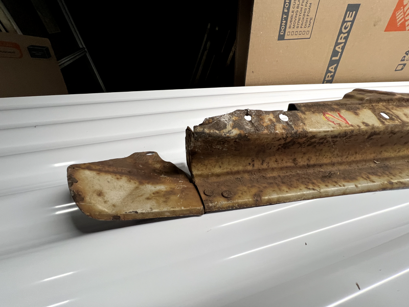 1960 Chevy Impala Lower Grille Gravel Splash Pan Shield Panel U5B-2