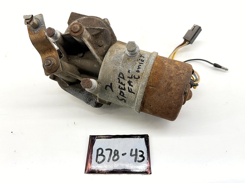 OEM 1963 1964 Galaxie Two Speed Windshield Wiper Motor & Mercury STD COMET B78-4