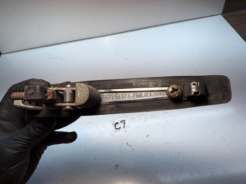 OEM Mercedes W123 Rear Exterior Door Handle 1237600359 C7-11