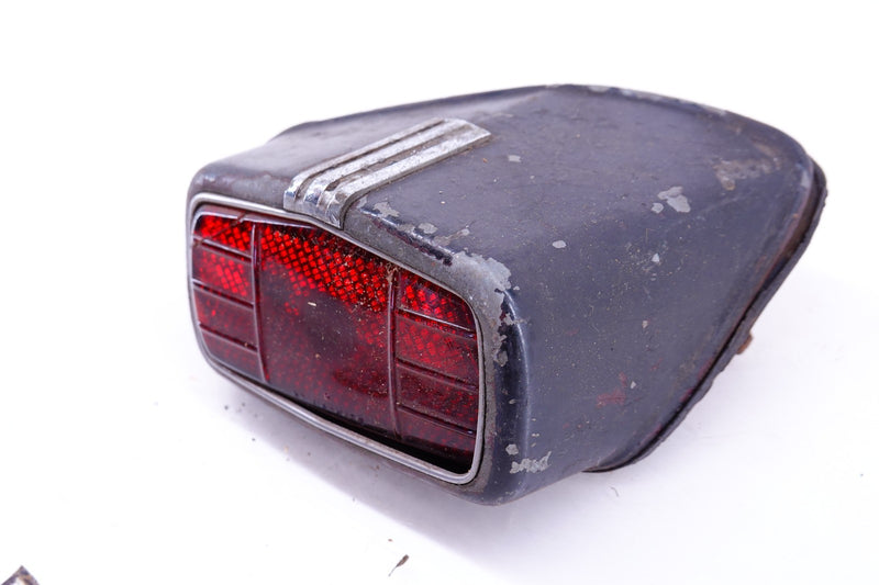 1940 Pontiac Deluxe RH Tail Light Housing Stimsonite Glass Lamp Lens C53-49
