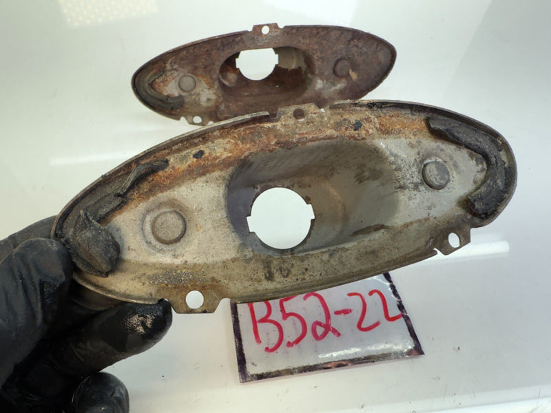 Vintage Original 1949 Ford Pair of Taillight Housings Tail Light 49 B52-22