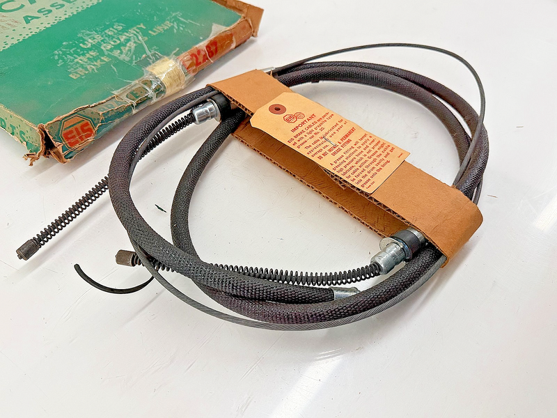 NOS 1963 1964 1965 FORD Falcon Comet Convertible Rear Brake Cable 2287 C62-6