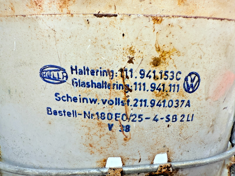 OEM 1946 - 1966 Volkswagen Type1 Bug Headlight Assembly Set PAIR B83-43