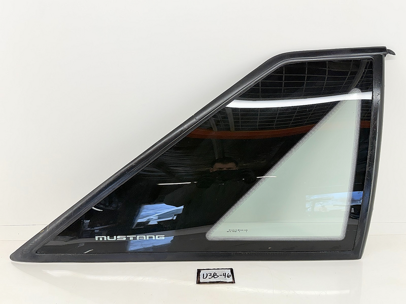 OEM 1987 - 1993 Ford Mustang Quarter Window Glass RH HATCHBACK Carlite GT LX