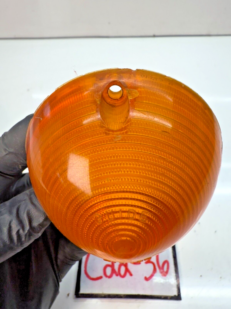OEM 1955 1956 1957 CHEVY Truck TURN SIGNAL LIGHT LENS 5954154 Amber G Van C22-36