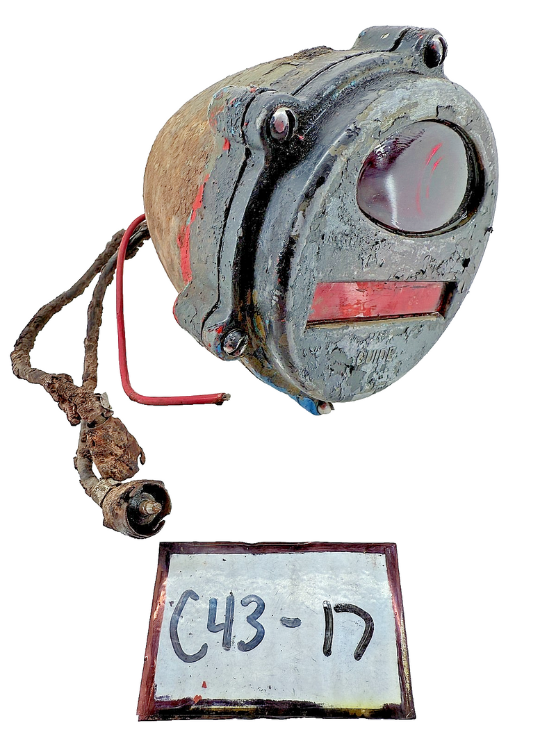 OEM WWII GUIDE Military Blackout Tail Light Willys MB Ford GPW Harley C43-17