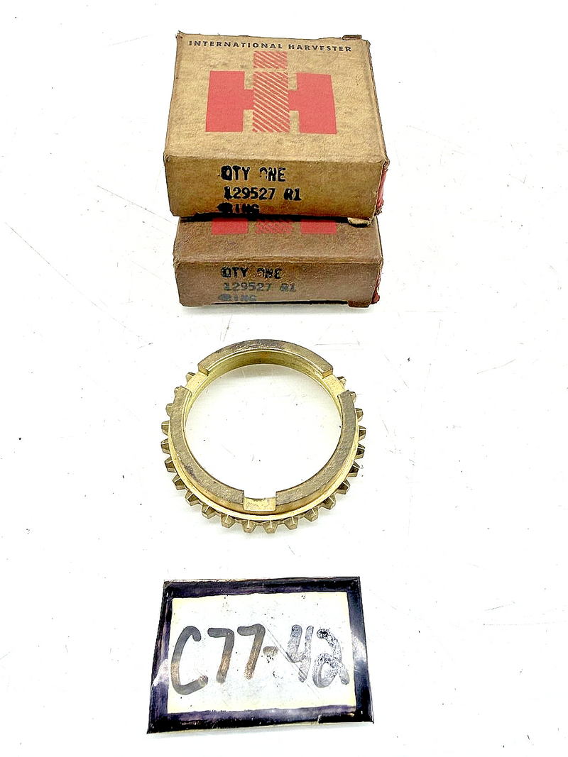 (1) NOS 1971 - 1978 INTERNATIONAL HARVESTER BRASS SYNCHRO RING IH 129527 C77-42
