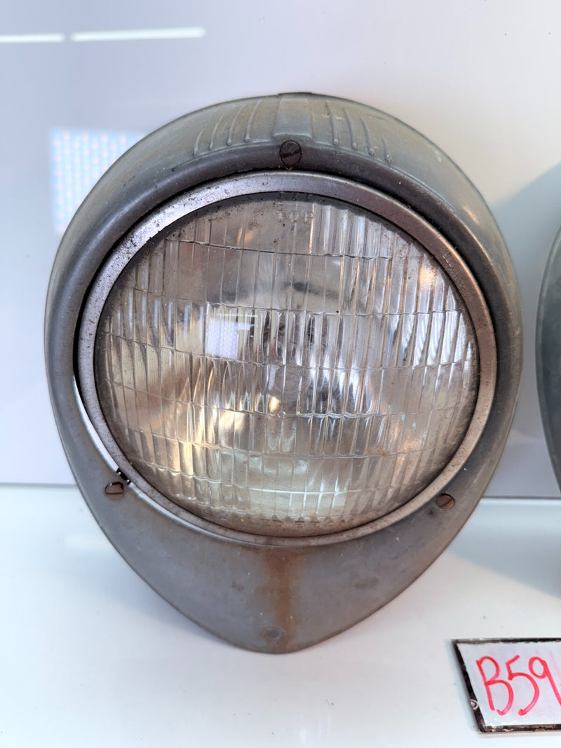 OEM 1938 -40 Ford Hudson Mercury Headlight Bezel Electroline Trim Surround B59-2