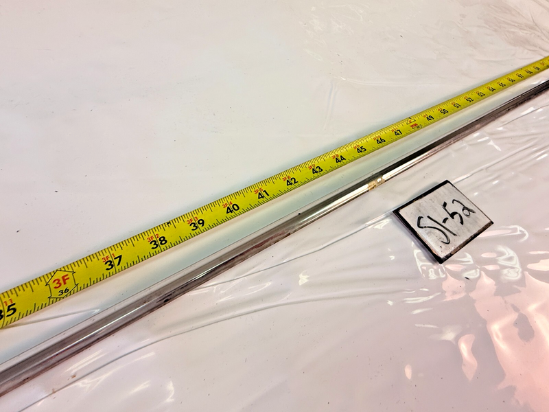 OEM 1960 IMPALA CONVERTIBLE 2 DOOR Quarter PAINT DIVIDER TRIM MOULDING LH S1-52