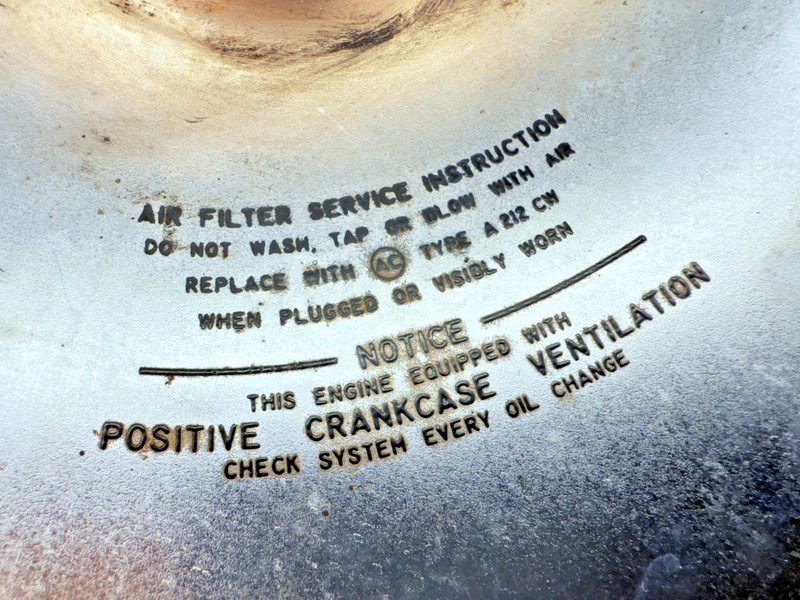 OEM 1966 - 1972 Corvette GM Chrome Lid Air Cleaner Camaro Nova 1968 1969 B84-15