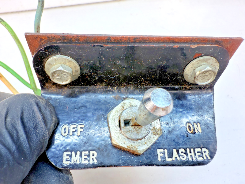 OEM 1966 Mustang Galaxie 4 Way Flasher Switch 1967 - 1969 FORD TRUCK W/O AIR B76