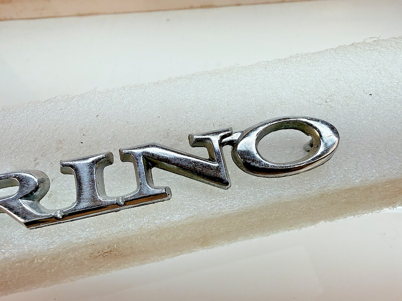 ORIGINAL 1970 1971 FORD TORINO CHROME EMBLEM D10B-65291B62-AB E8-55
