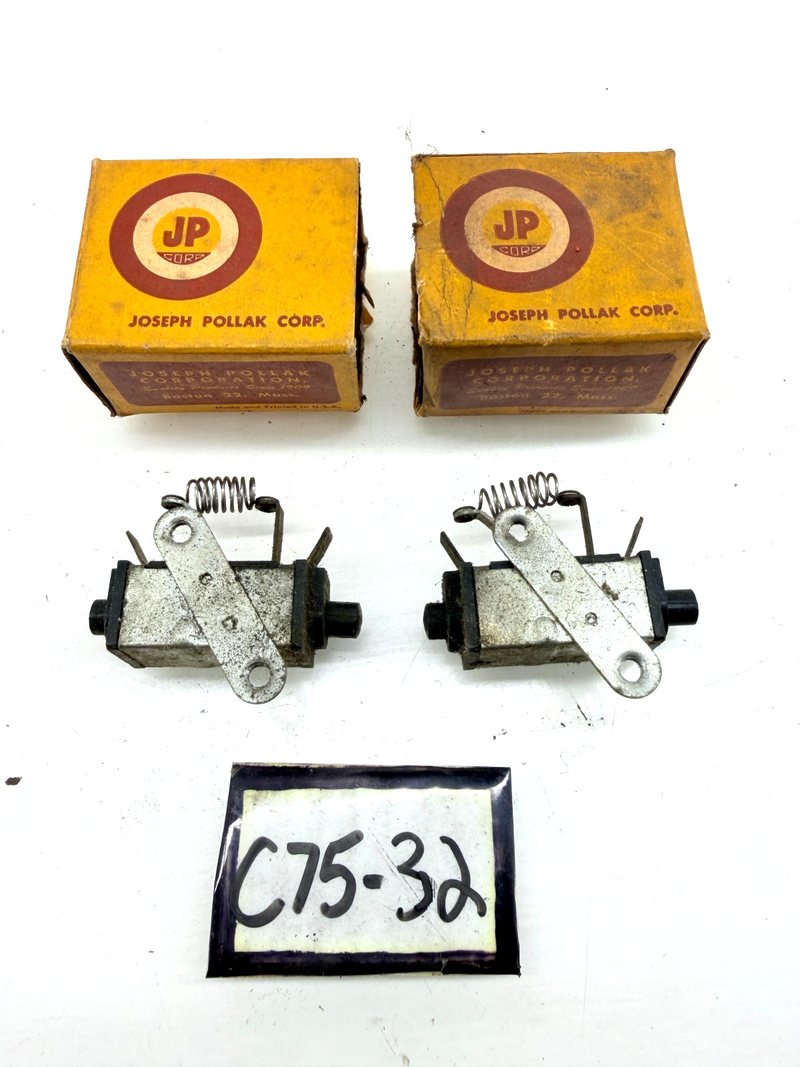 (1) NOS 1953 1954 Chevrolet Pass. Deluxe Heater Defroster Fan Switch 3130005 C75