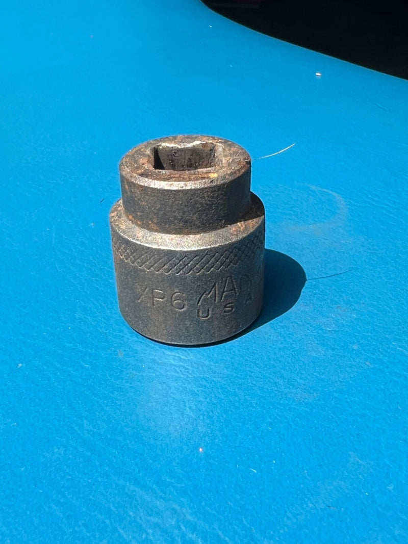 Mac Tools USA 17mm 6 Point 3/8" Drive Shallow Impact Socket XP6 17MM