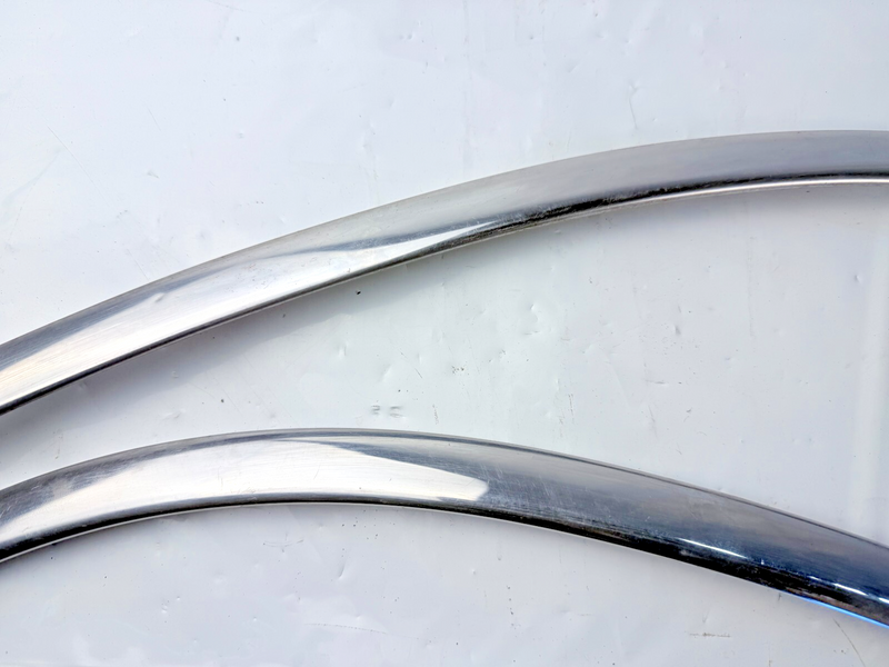 OEM 1959 1960 IMPALA PAIR LOWER WINDSHIELD TRIM MOULDINGS EL CAMINO S1-45