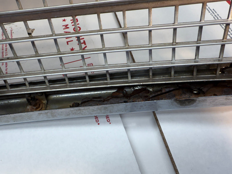 OEM Mercedes W114 W115 68-76 Radiator Shroud Guard Grill Radiator Cowl Emblem P4