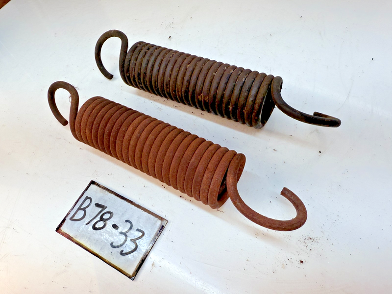 OEM 1959 1960 Chevy Impala Hood Hinge Spring Set Pair B78-33