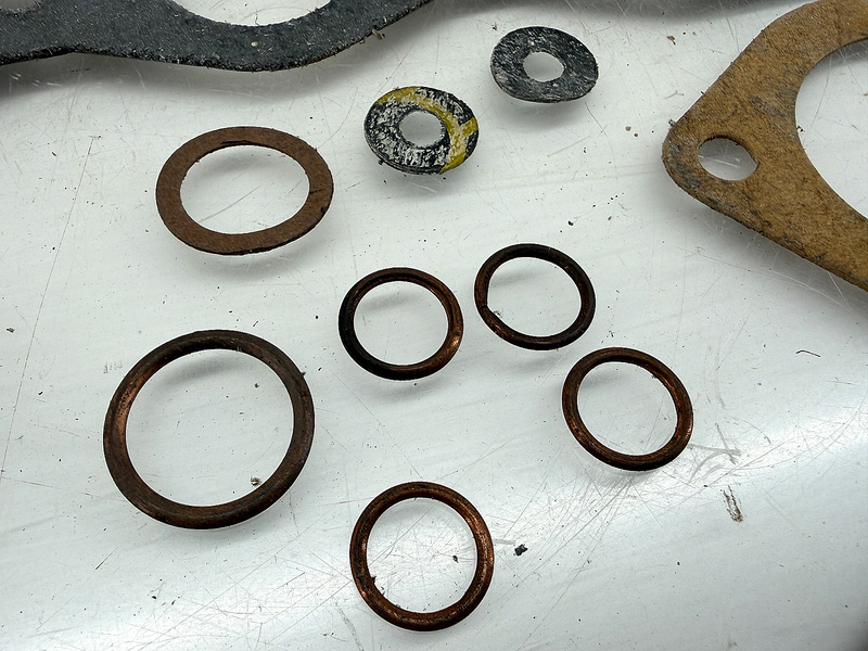 NOS 1935 - 1950 Chrysler Dodge Plymouth Mopar Engine Gasket Set 1064749  B54-71