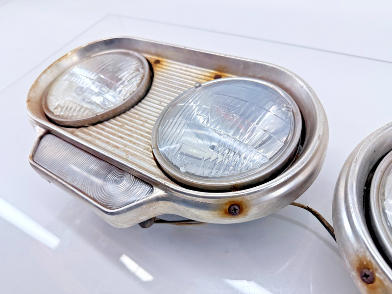 1960 Chevy Corvair Headlight Trim Bucket Molding Bezel Housing Monza 900 C33-1