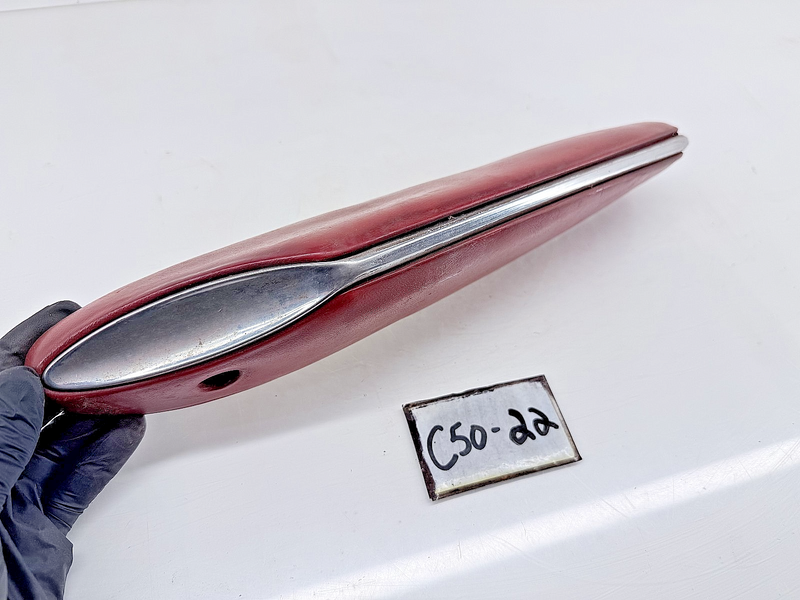 OEM 1961 1962 Ford Galaxie 500 2dr LH Front Armrest Stainless Trim Custom C50-22