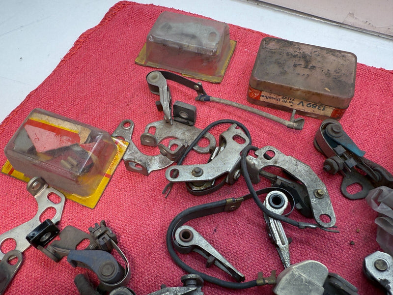 HUGE LOT Vintage Bosch Contact Point Set Porsche Audi Mercedes Volvo C5-41