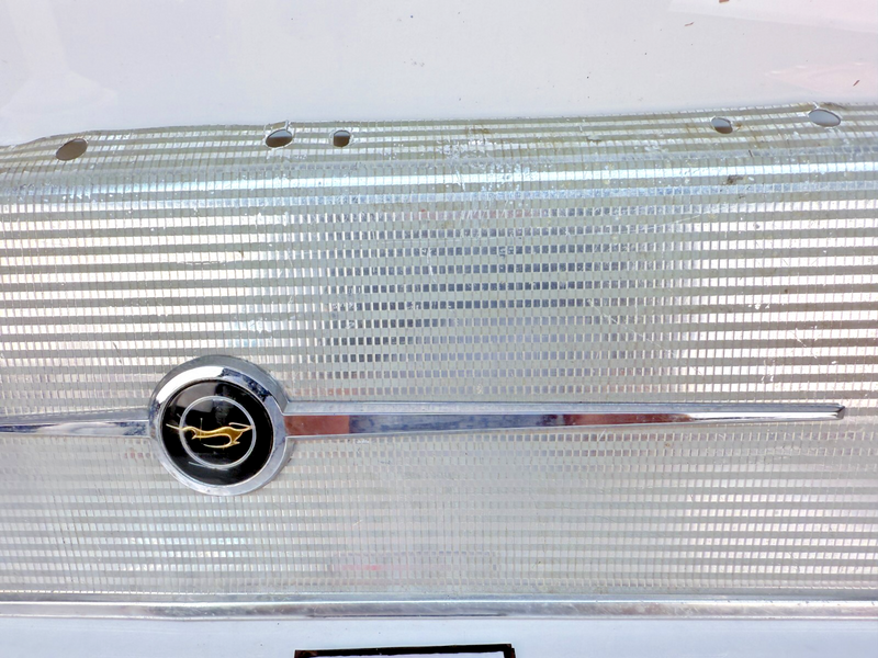 OEM 1962 Chevy Impala Super Sport Lower RIGHT Dash Panel Trim & Emblem B62 61-31