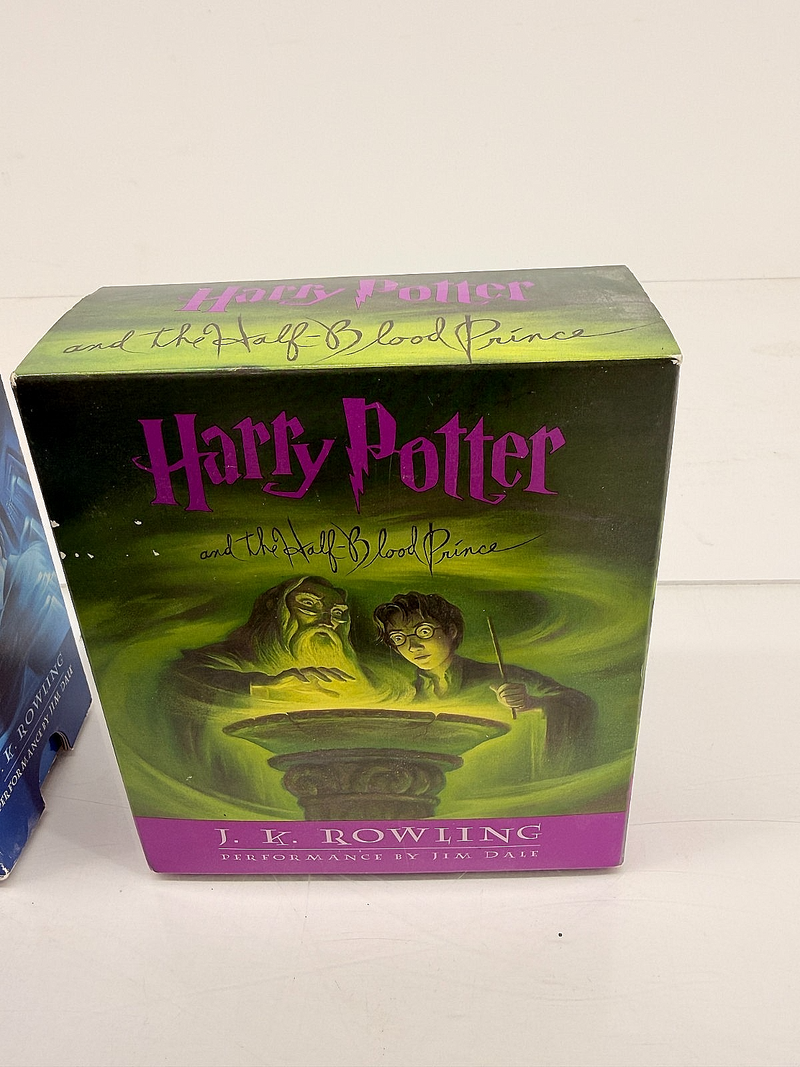 Harry Potter Audiobook CD Lot 3 Books 57 Discs Unabridged Jim Dale J.K. Rowling